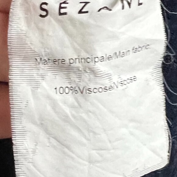 SEZANE Scoop Neck Mini Dress Size: M | US6 - Picture 10 of 13